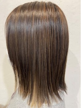 ヘアメイク エフ(hairmake ef)の写真/髪と頭皮に優しく色持ちも◎髪と頭皮に優しいカラーで、いつまでも若々しく♪オーガニックカラーも取扱い◎