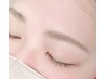 【睫毛パーマ/眉毛のセットメニュー!】　デザイン上睫毛カール＋眉Wax セット