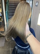 アヴァンス 天王寺店(AVANCE.) ブリーチ×ミルクティベージュ