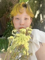 シティ(sity.)&nbsp;イエローカラー　ケアブリーチ　10代20代　ダブルカラー