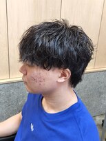 ニアウ 伊勢崎連取店(Niau)&nbsp;マッシュウルフニュアンスパーマシャドウパーマ