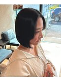 韓国風ボブ