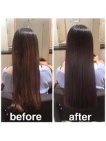 セイロン(CEYLON)&nbsp;髪質改善改善ビフォーアフター