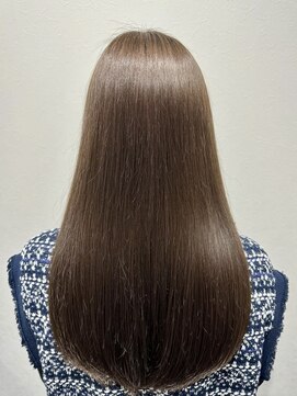 ランソ 新宿(RUNSO) くびれヘア×アプリコットオレンジ×夏×ハイライトカラー