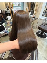 ヘアーサロン ウィング(HAIR SALON Wing) 赤坂＊ブリーチなし赤み消しオリーブベージュ