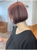 ミディアムボブショート顔周りレイヤー_ba417161