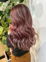メリー オオサカ(Merly Osaka) pink beige balayage