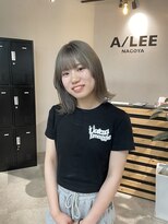 アイリー 名古屋(A/LEE)&nbsp;グレージュ／ボブヘア／バイカルテトリートメント