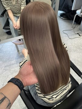 ペレ 梅田(PELE) くびれヘア/アプリコットオレンジ/夏のヘアアレンジ/梅田