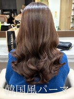 アミー 池袋(Ammy)&nbsp;コテ巻き風パーマ /韓国風パーマ/デジタルパーマ/レイヤーカット