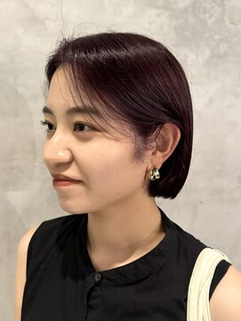 ガーデントウキョウ(GARDEN Tokyo) ダークレッド/暖色カラー/ボブ/ダブルカラー