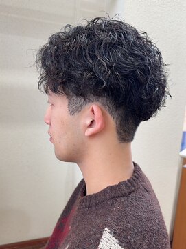 イーストハムヘッドショップ(EAST HAM head shop) メンズ/ツイストスパイラルパーマ/ツーブロック