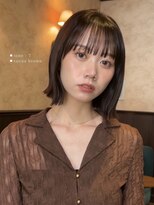 ロンド 銀座(Lond)&nbsp;☆【春日】オリーブグレー/ボブ/ココアベージュ/黒髪/小顔50