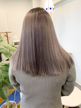ヘア ライフ セリス(hair life Celis) ラベンダーグレー