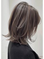 コール ネックス ザ サロン 表参道(COALL nex the salon)&nbsp;ハイライトカラー　レイヤーボブ