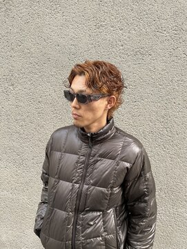 スワッグ(Swag) グランジパーマ×茶髪