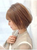 大人可愛いショートボブ☆