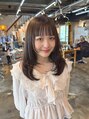 ファンファンバイルー 岐阜(fan fun by Rooo) オリーブベージュカラーレイヤーカットに顔まわりステップカット