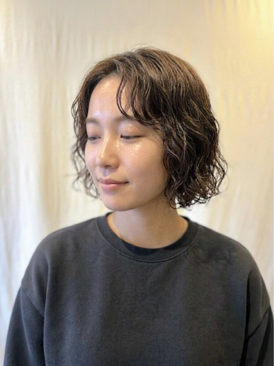 ボブカット/ボブパーマ/ニュアンスパーマ：L281002588｜ココカラヘアー
