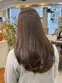 ベル 表参道店(Belle) 赤みをおさえた透明感つやカラーが人気です*