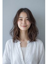 ヘアセラヴィ 雨ヶ谷(hair C'est La Vie)&nbsp;ナチュラルミディアムレイヤー