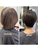 モードケイズブラン(MODE K's Blanc)&nbsp;マイナス５歳ヘアスタイル◆イメチェン前髪、白髪染めも◆