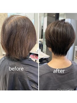 モードケイズブラン(MODE K's Blanc) マイナス５歳ヘアスタイル◆イメチェン前髪、白髪染めも◆