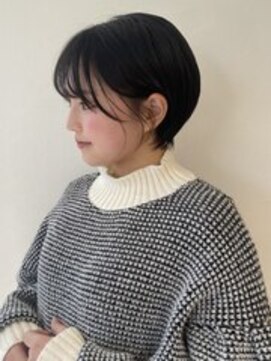 ユーフォリア 青山(Euphoria) 内巻きボブウルフボブ薄め前髪ミルクティーベージュ外ハネボブ◎
