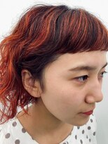 レコ 渋谷(LECO)&nbsp;オレンジ×ハイライト