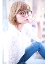 クラウドゼロ(Cloud zero)&nbsp;大人　かわいい　ハイトーン　小顔　ボブ【Cloud zero】