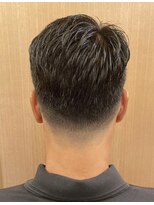 ヒロギンザプレミアムバーバースパ パレスホテル店(HIRO GINZA)&nbsp;外国人風×フェード×七三スタイル／大手町／理容室／丸の内