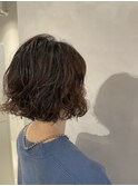 ショートボブパーマ