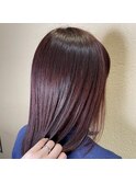 白髪ぼかし/カシスピンク