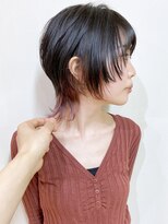 モリオ フロム ロンドン 成増店 【morio成増/ムラマツ】ショートウルフ インナーカラーピンク