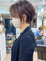 アヴァロン(AVALON) 絶壁解消/ひし形/前下がり/大人ショートボブ/30代/40代★猪狩★