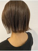 外ハネナチュラルボブ