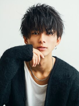 ゴールドナゴヤ 名駅(GOALD NAGOYA) セクシーラフマッシュ　メンズ　パーマ　無造作