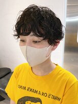 アイティーバイアルバム 八王子店(IT by ALBUM) マッシュパーマ_チョコレートプリカール大人ガーリー_ba395041