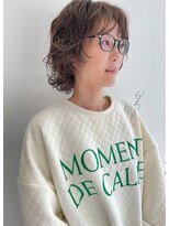 ゴブンノロク(GOBUN NO ROKU)&nbsp;ウルフウェーブパーマ　担当/竹橋