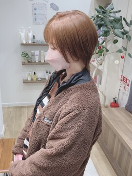 モリオフロムロンドン 松戸店(Morio from London) 【松戸 岩口】ハイトーンマッシュウルフショート