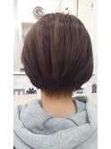 えり足スッキリショートボブ