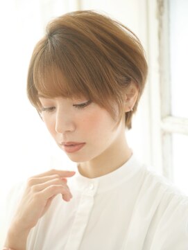 ラプト ビズ 学園前(RAPT bis) 女性らしさ満点なショート vol.3