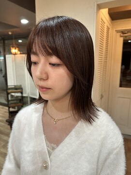 ゼン(ZEEN) 伸ばしてる時でも可愛い外ハネボブ