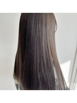 美容室 アイディー i-dee ブリーチありブラウン