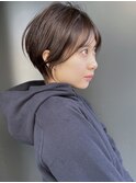 【morio池袋】20代丸みショートレイヤーカット♪