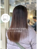 ニコ(niko)&nbsp;【二村】クセ毛でまとまらないあなたへ　髪質改善縮毛矯正