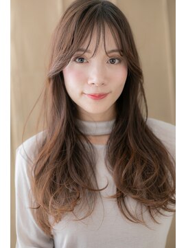 カバーヘアアンドスパ ブリス 浦和(COVER HAIR&SPA bliss) ミルクティーアッシュ抜け感エアリーロング309X浦和20代30代40代