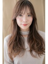 カバーヘアアンドスパ ブリス 浦和(COVER HAIR&SPA bliss) ミルクティーアッシュ抜け感エアリーロング309X浦和20代30代40代