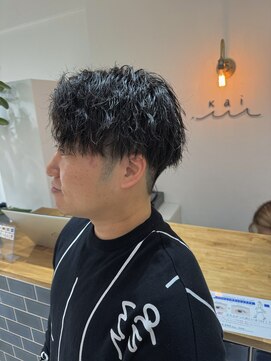 カイ(kai) メンズ、ツイストスパイラル、パーマ