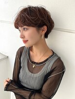 サンド クリア 横浜本店(sand clear)&nbsp;マッシュパーマショート/ボブ/顔周り/前髪/横浜